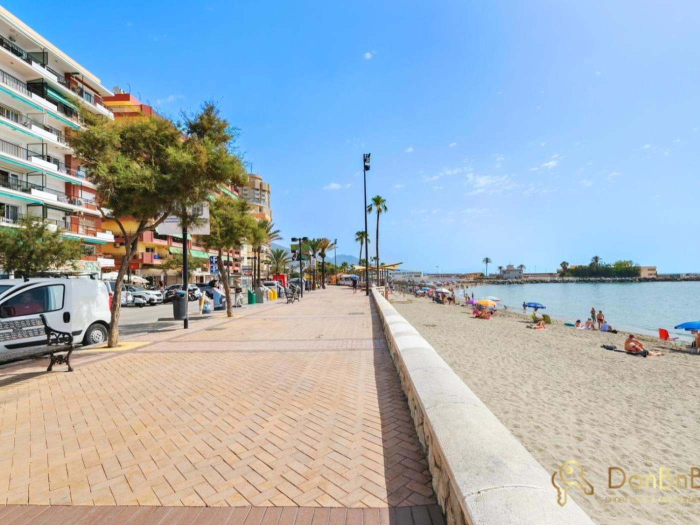 Apartamento Con Piscina En La Primera Linea De Playa De פואנגירולה חדר תמונה